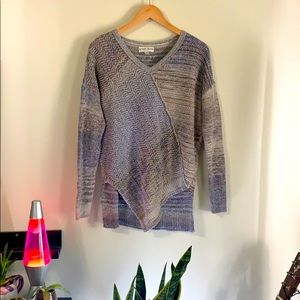 M Knox Rose Asymmetrical Sweater